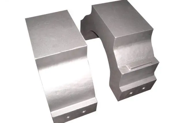 What are the materials used to cast a half circle?